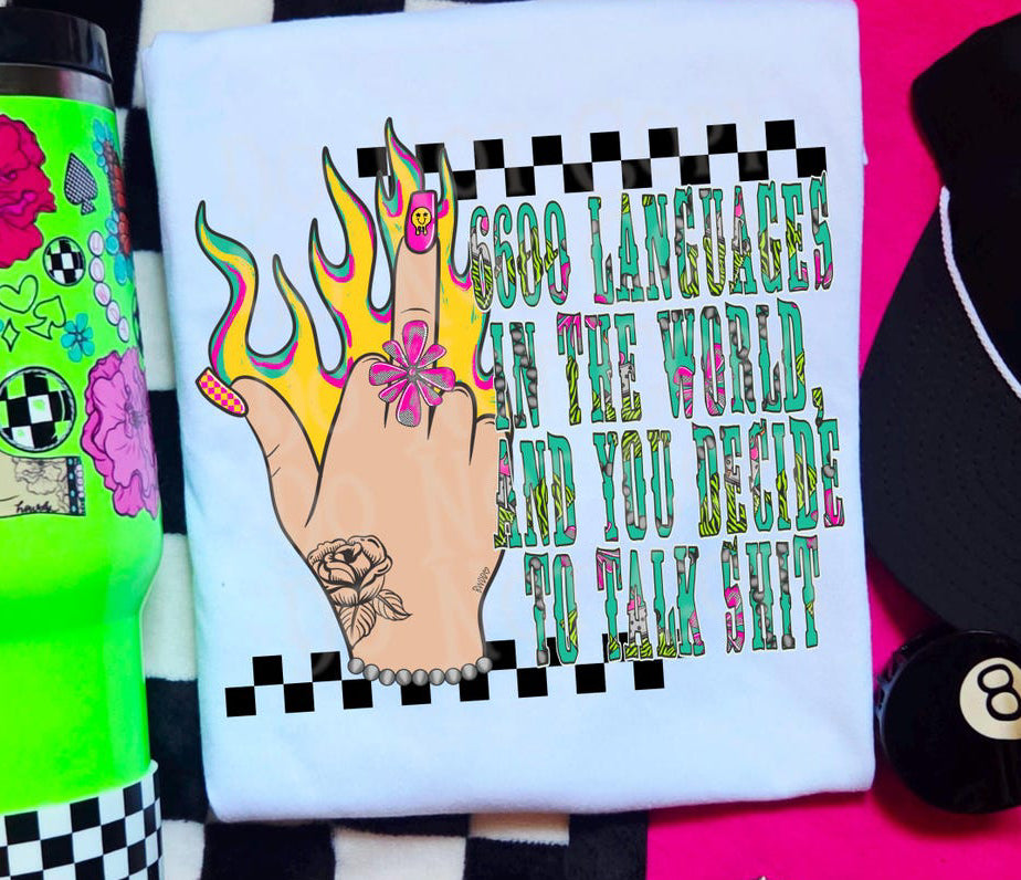 Talk shit shirt