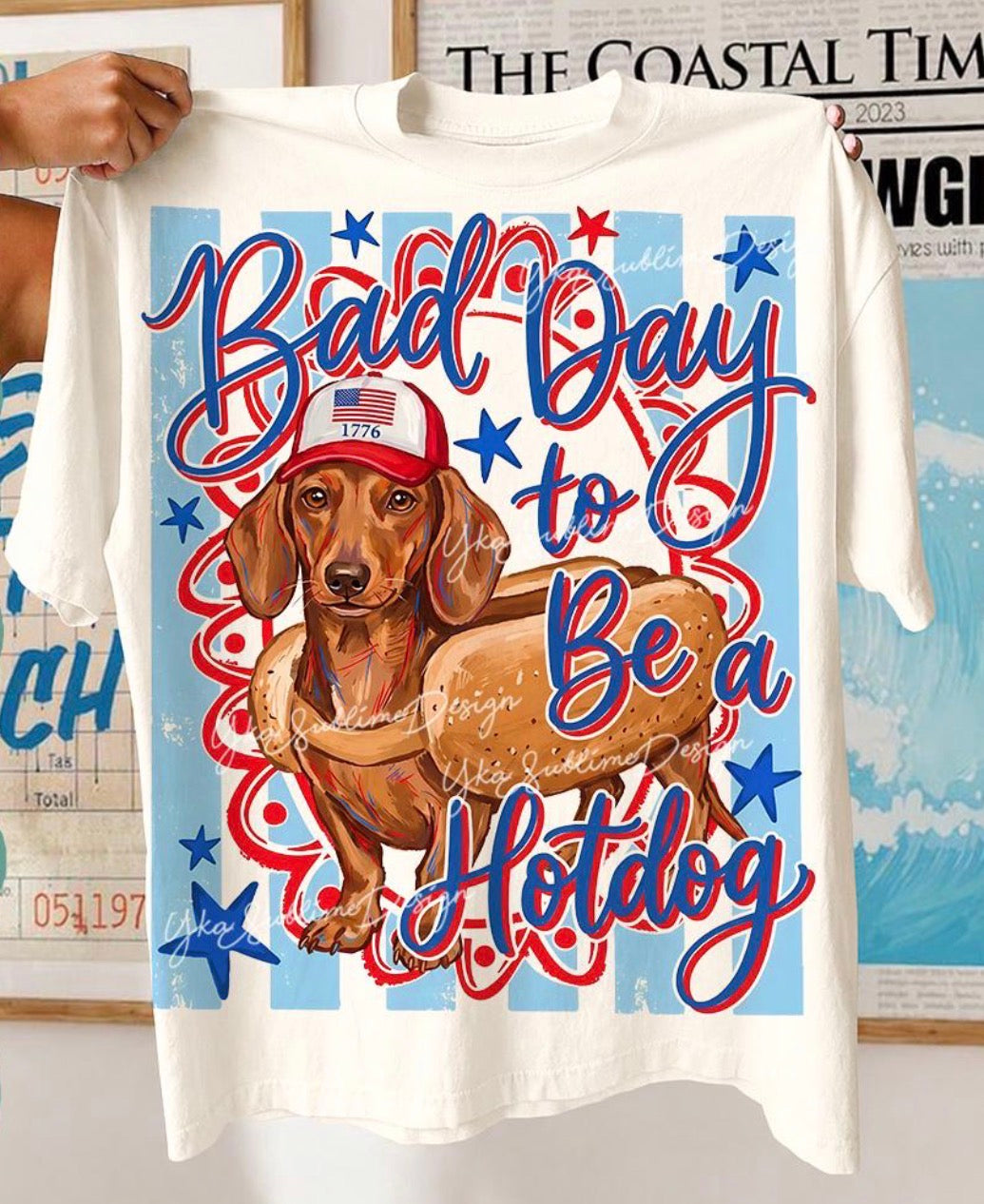 Bad day to be a hotdog shirt