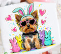 Yorkie Easter shirt