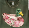 Quilted duck shirt
