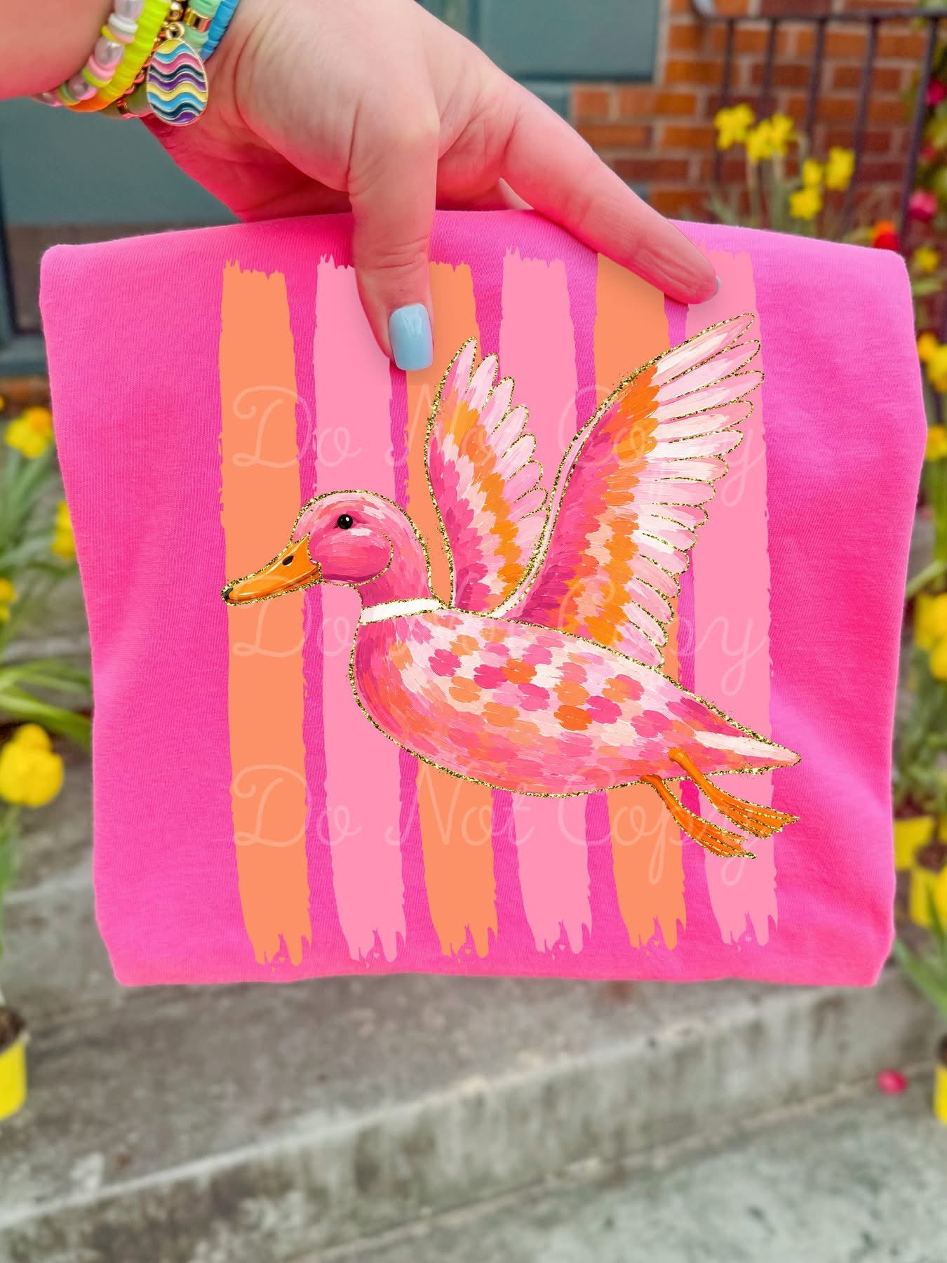 Preppy duck shirt