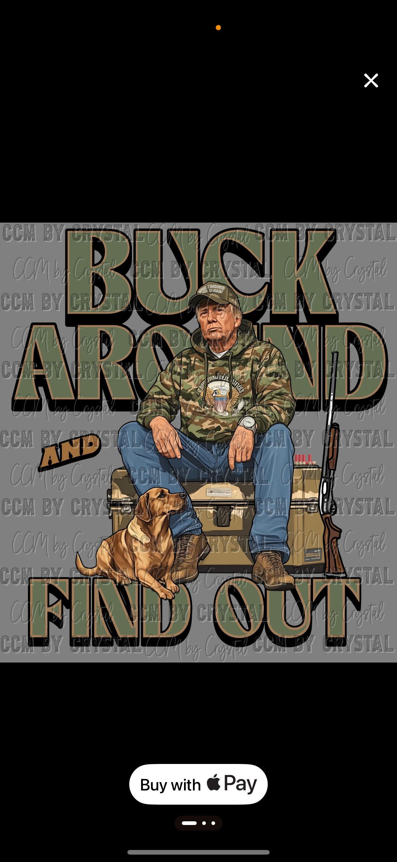 Buck around shirt