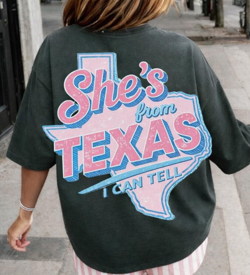 She from Texas shirt