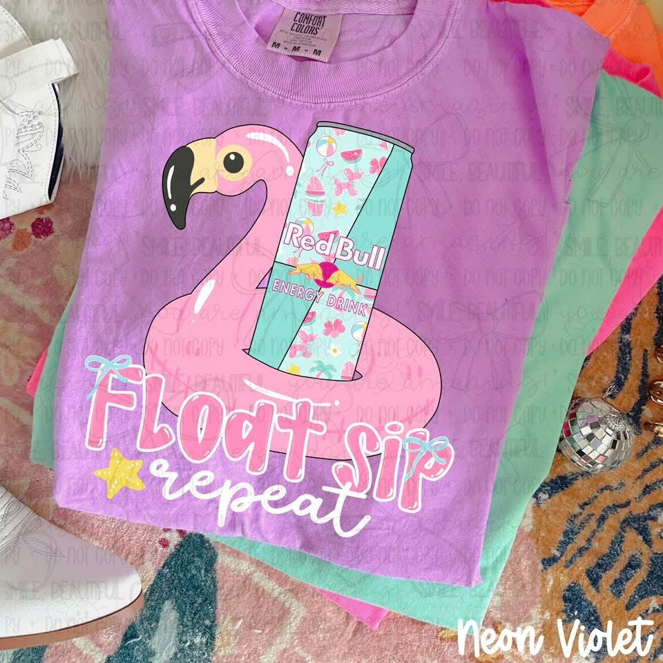 Float sip repeat shirt