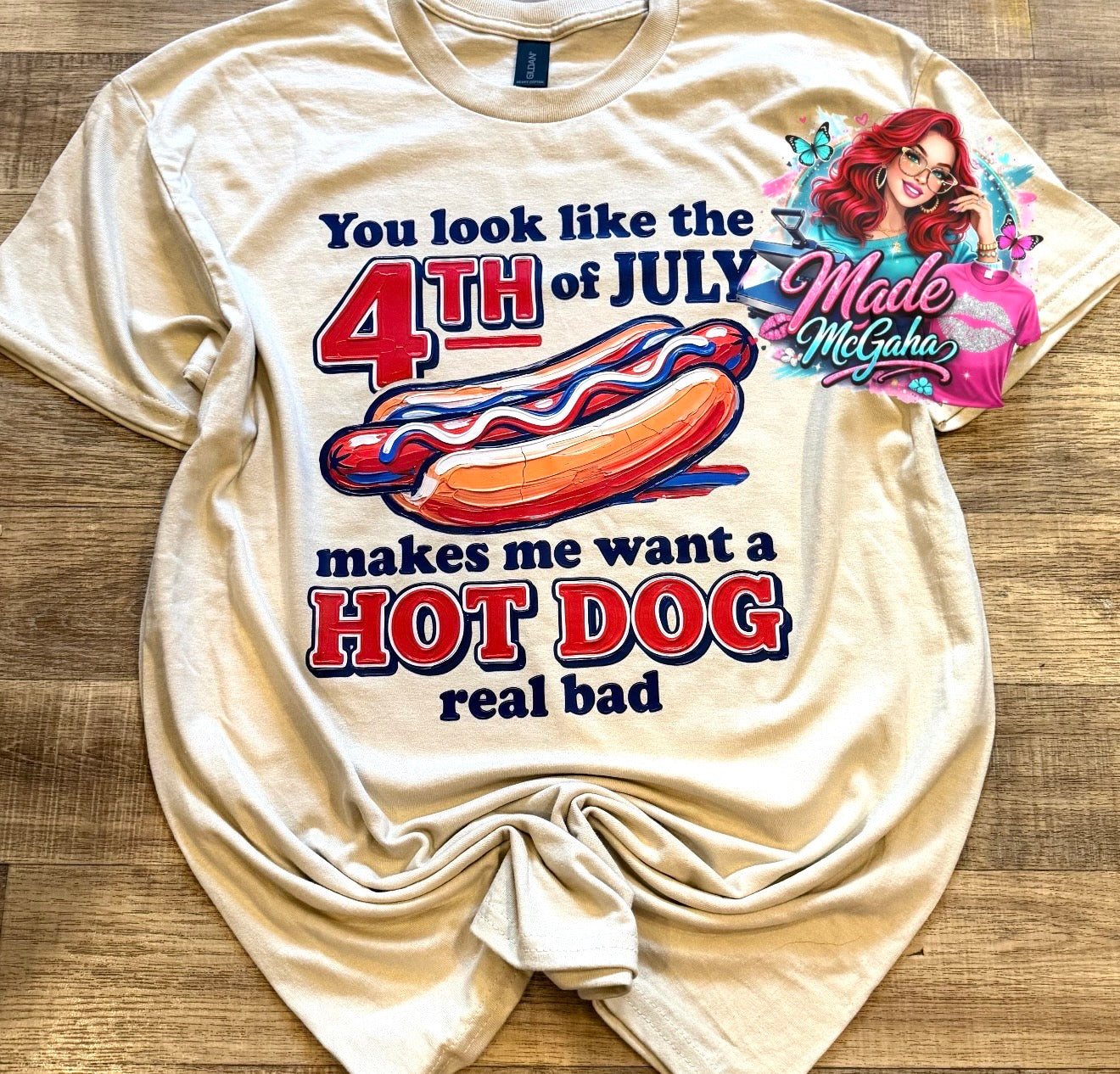 You look like the Fourth of July shirt