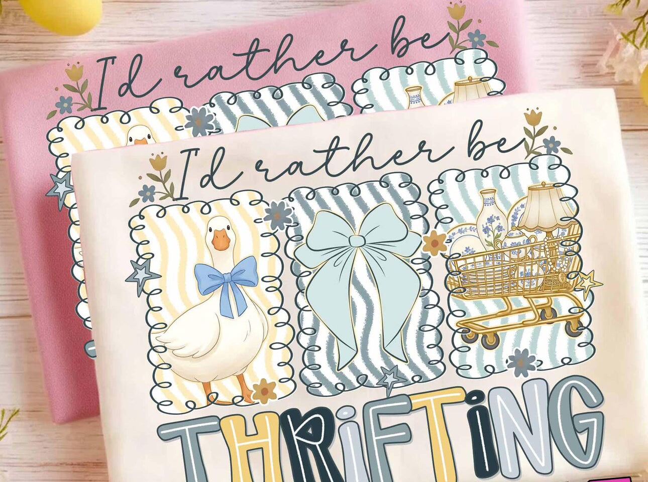 I’d rather be thrifting shirt.