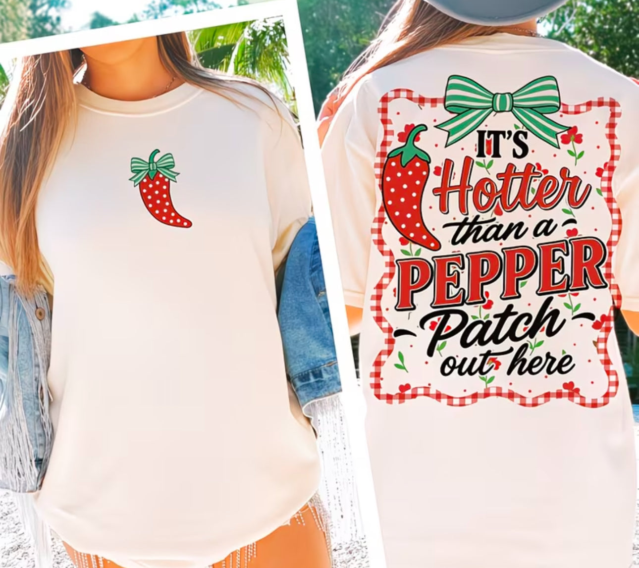 It’s hotter than shirt