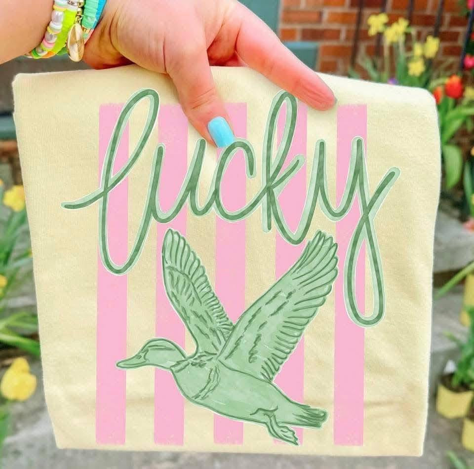Lucky duck shirt