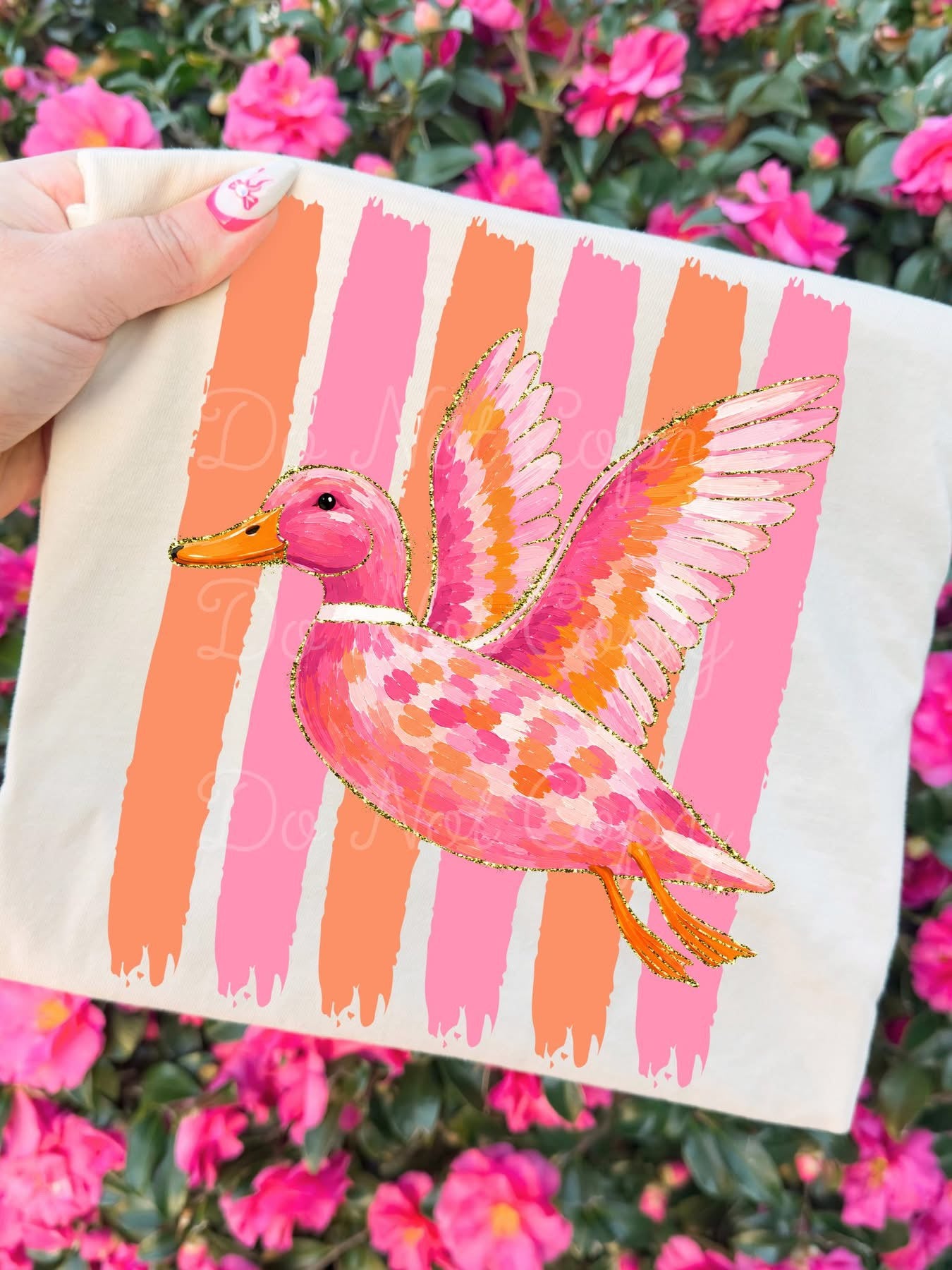Preppy duck shirt