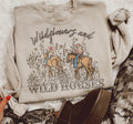 Wildflowers and wild horses shirt