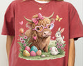 Easter Highland Cow Shirt