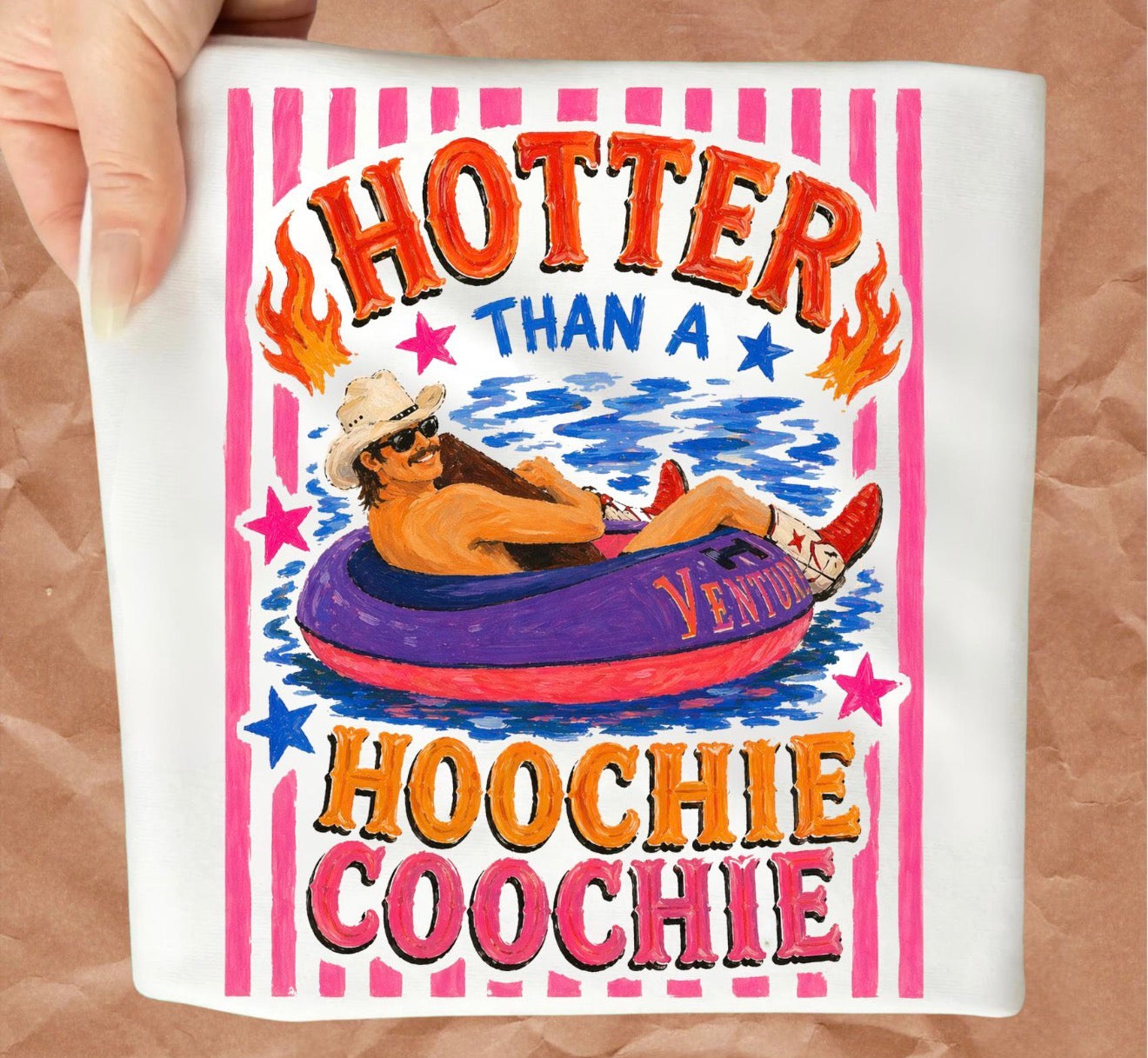 Hotter than a hoocie coochie shirt