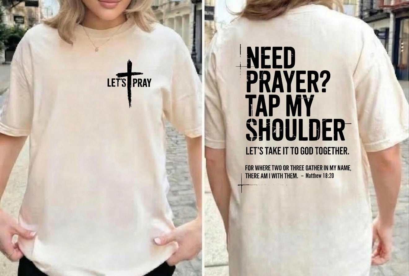 Need a prayer shirt