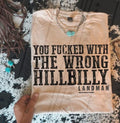 The wrong hillbilly Landman shirt