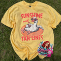 Sunshine and tan lines shirt