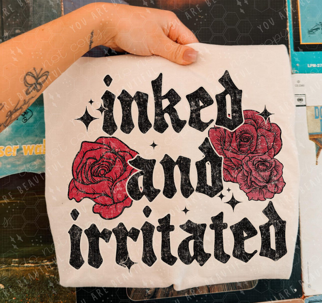 Inked and irritated shirt