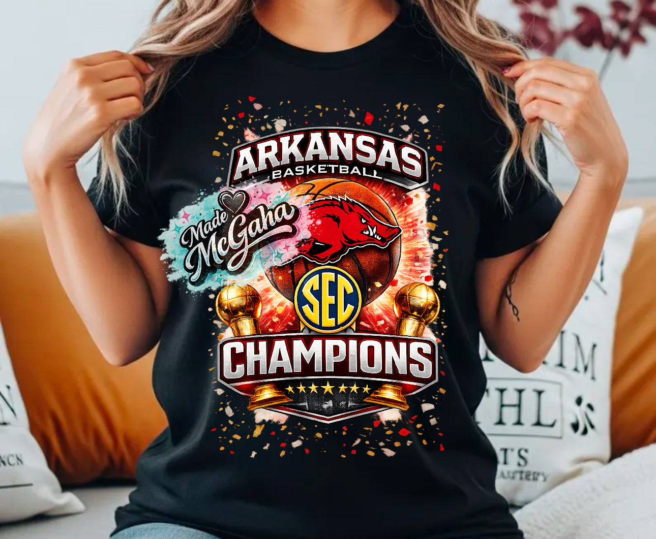 SEC Arkansas Champions shirt