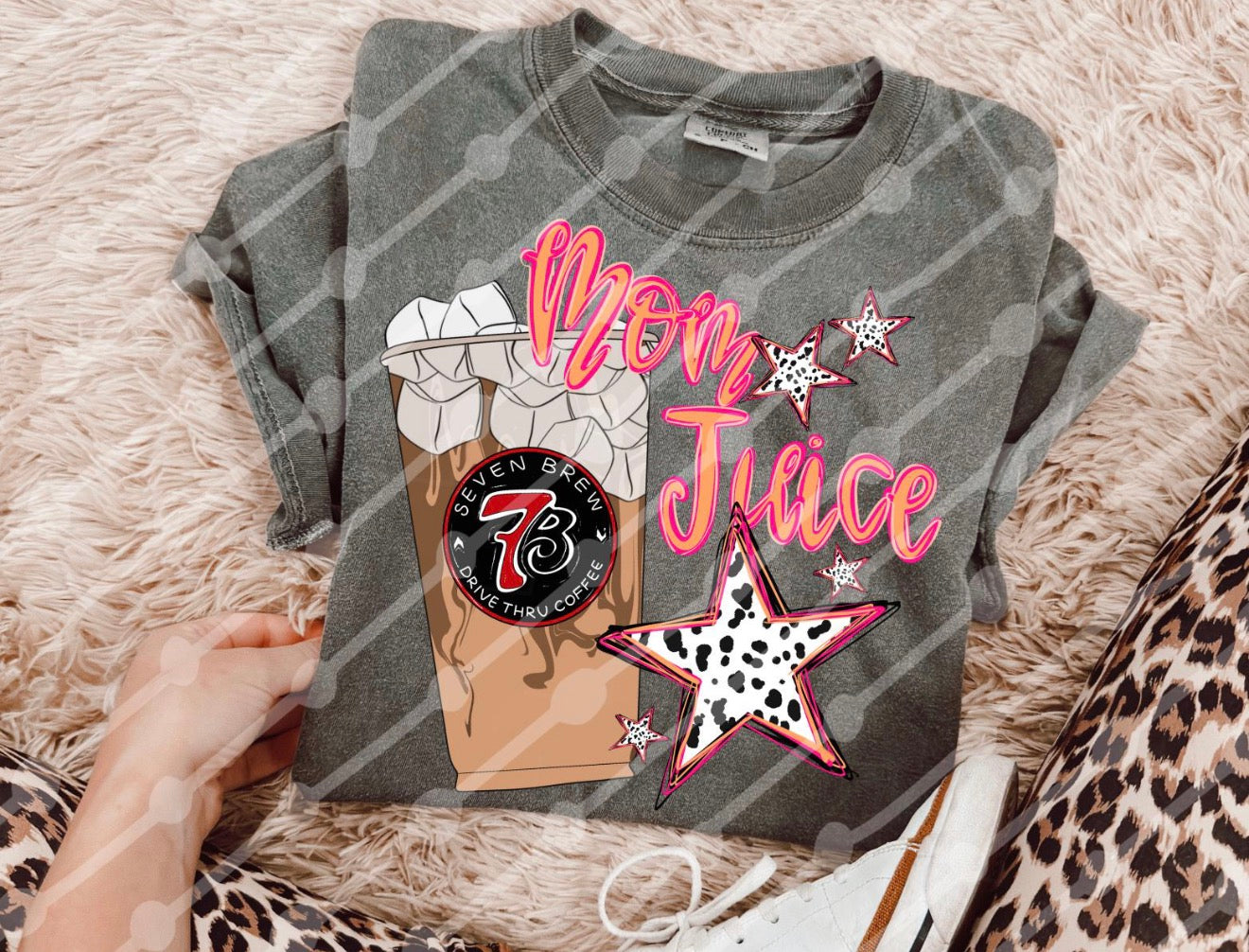 7 brew mom juice shirt